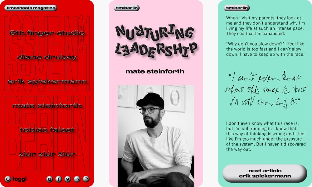 Studio 24/24 Timesheets Magazine Berlin Ondine Vermenot Antoine Enault