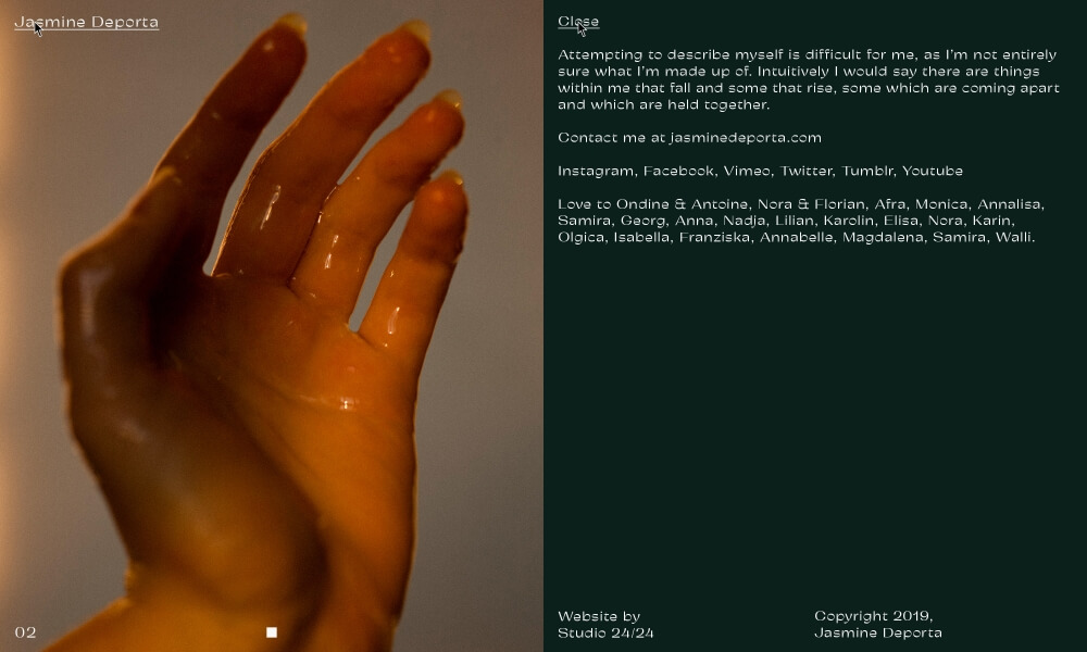 Studio 24/24 Jasmine Deporta Ondine Vermenot Antoine Enault