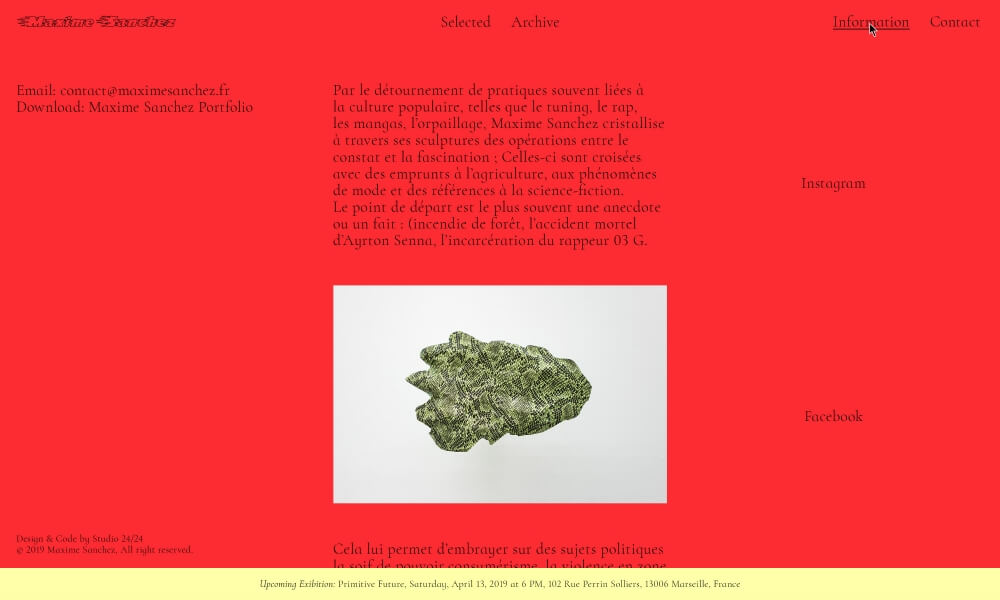 Studio 24/24 Maxime Sanchez Ondine Vermenot Antoine Enault