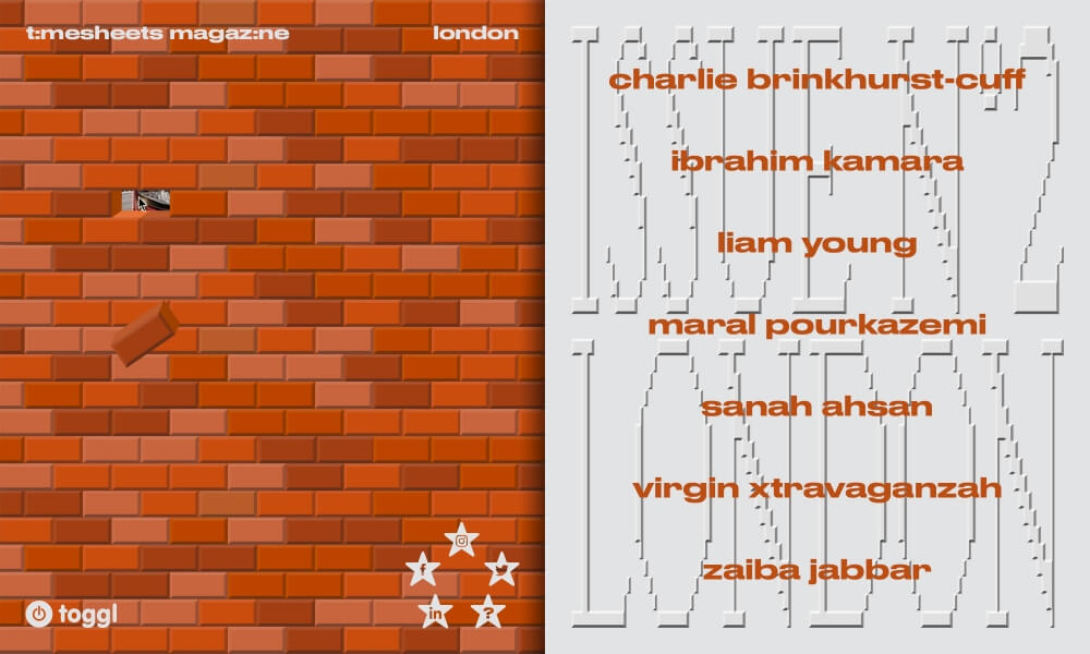 Studio 24/24 Timesheets Magazine London Ondine Vermenot Antoine Enault